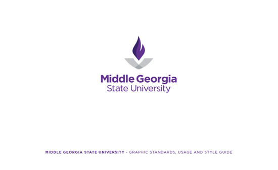 Cover to MGA's branding and style guide.
